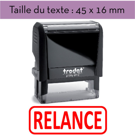 Tampon encreur "RELANCE" XPrint Trodat 4912 | À seulement 28.90€ Tampon encreur "RELANCE" XPrint Trodat 4912 | À seulement 28.90€