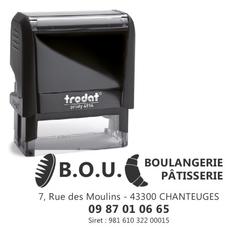 Tampon Trodat Printy 4914 | Tampon encreur d'entreprise à 28.50€ Tampon Trodat Printy 4914 | Tampon encreur d'entreprise à 28.50€