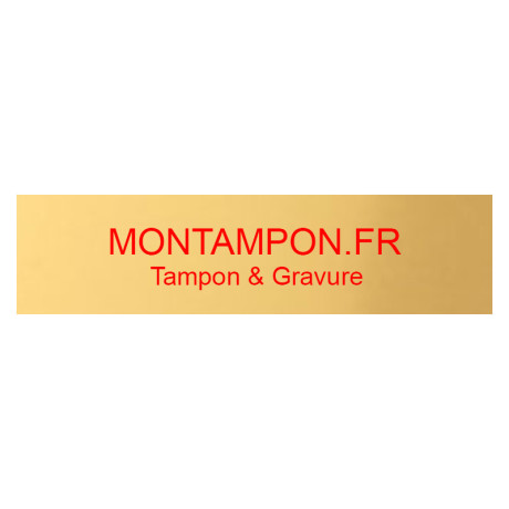 Plaque boite aux lettres en aluminium - 100 x 25 mm - couleur au choix Plaque boite aux lettres en aluminium - 100 x 25 mm - couleur au choix