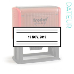 Empreinte pour Trodat 4731