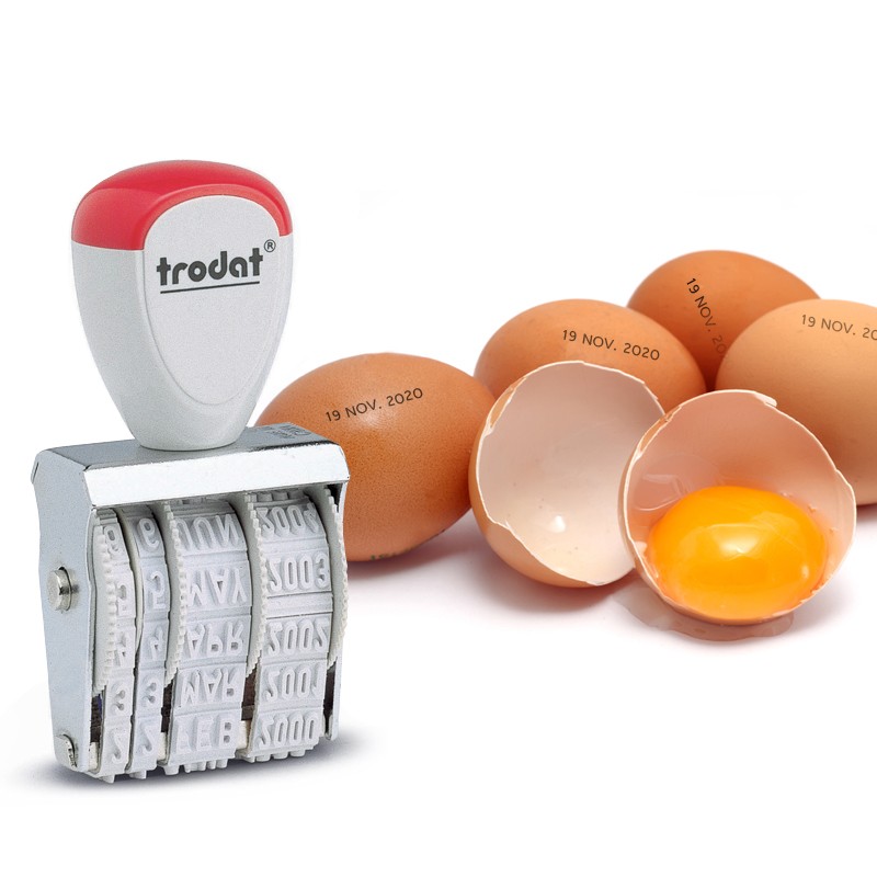 Kit idéal pour tamponner dater œufs | seulement 30,30€