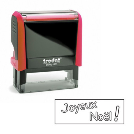 Tampon encreur "Joyeux Noël"