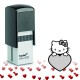 Tampon encreur Saint Valentin : Kitty