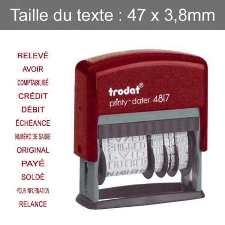 Dateur Trodat 4817D