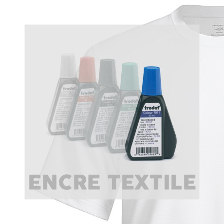 Encre textile en pipette