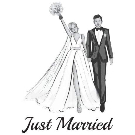 Tampon Mariage : Le couple Tampon Mariage : Le couple