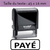 Tampon Encreur Trodat Xprint 4912 "Paye" - Prêt à l'Emploi | Montampon